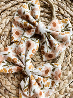 Boho + Babe - Baby Bow Headband - Floral Garden Collection