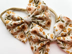 Boho + Babe - Baby Bow Headband - Floral Garden Collection