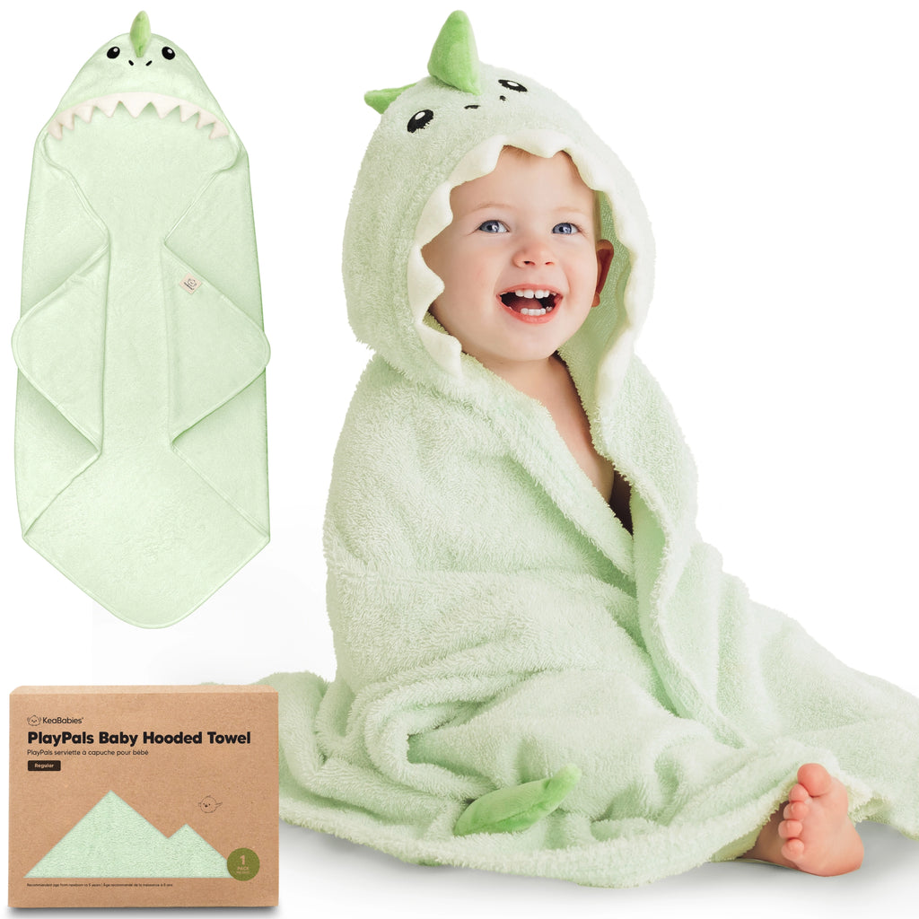KeaBabies - Playpals Hooded Towels - Playful Characters