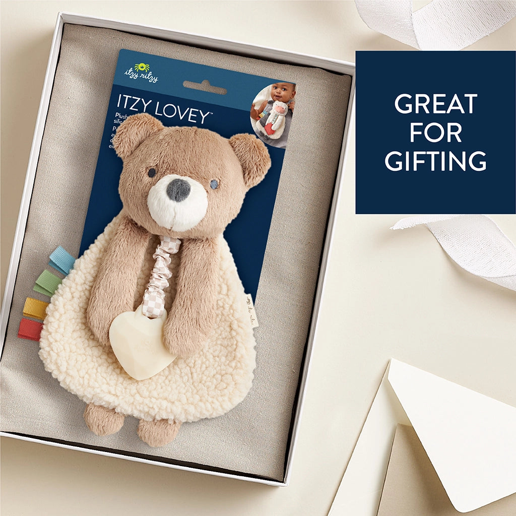 Itzy Ritzy - Theo Bear Lovey™ - Comfort Companion