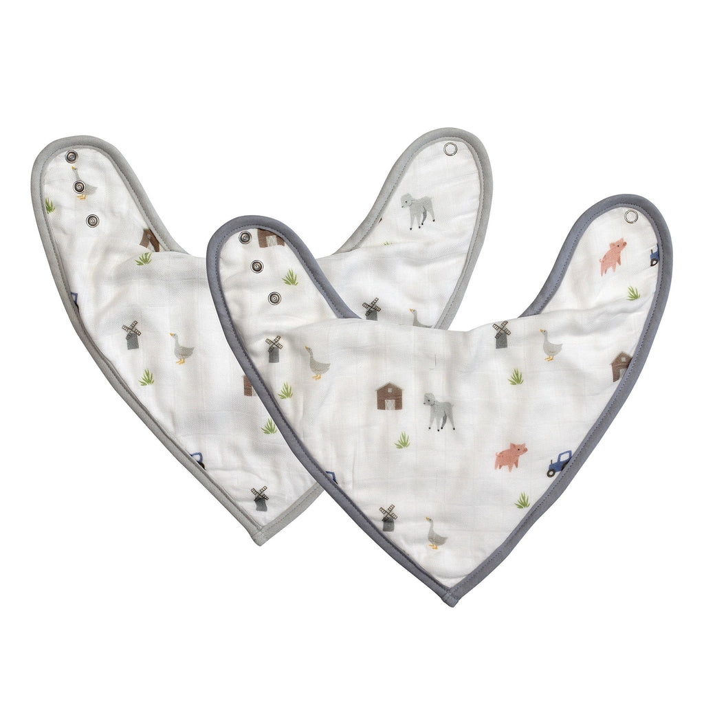 bamboo little - Bib Set - Soft & Absorbent