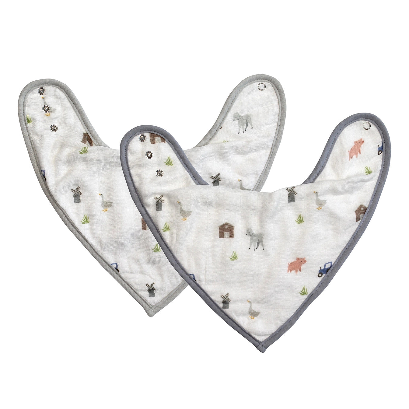 bamboo little - Bib Set - Soft & Absorbent