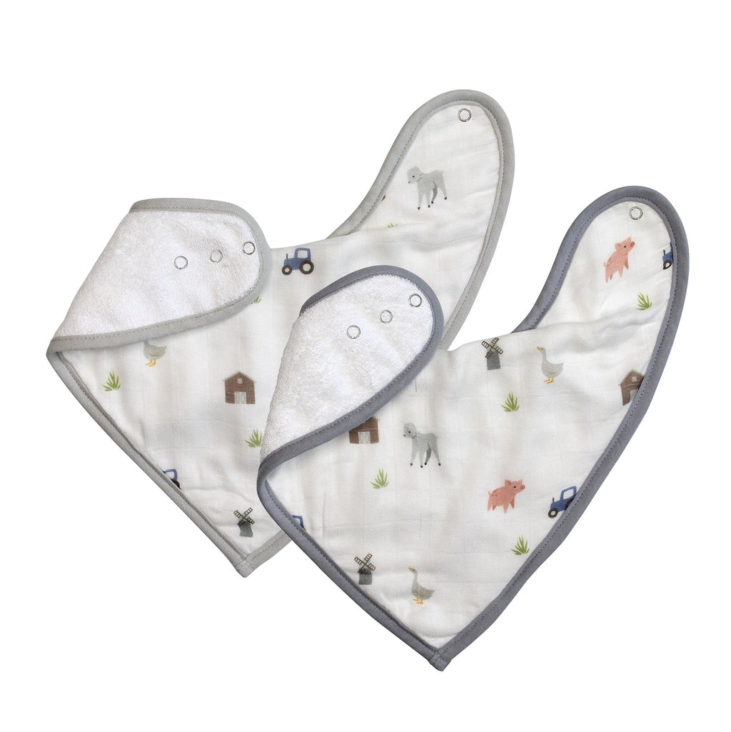 bamboo little - Bib Set - Soft & Absorbent