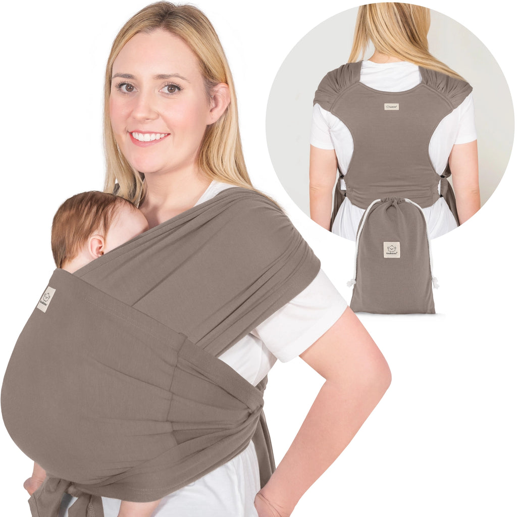 KeaBabies - D-Lite Wrap Carrier - Hands-Free Babywearing