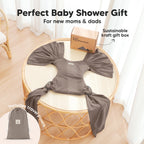 KeaBabies - D-Lite Wrap Carrier - Hands-Free Babywearing