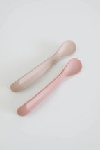 The Saturday Baby - Silicone Spoon Set - Gentle Feeding Utensils
