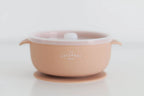 The Saturday Baby - Suction Bowl With Lid - Stay-Put Design (Beach colour)
