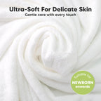KeaBabies - 6-Pack Organic Cami Washcloths - Gentle Care